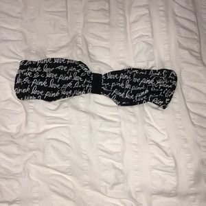 VS love strapless bikini top